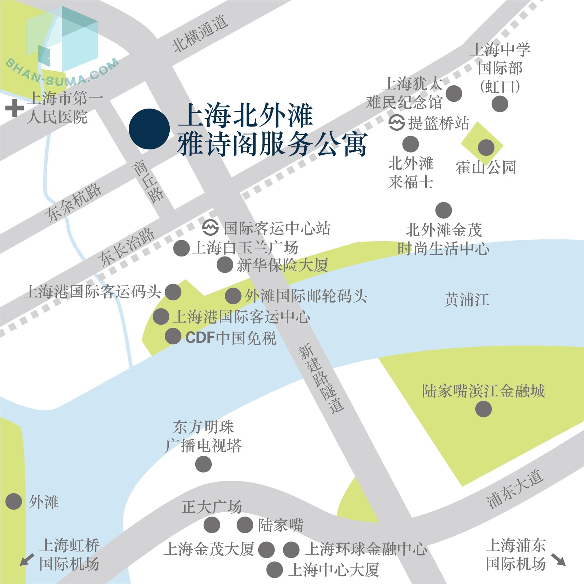 アスコット北バンド%Ascott Shanghai North Bund - 图片 3