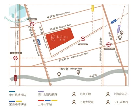 静安博隣行政公寓I%Blinq Residences Jingan - 图片 4